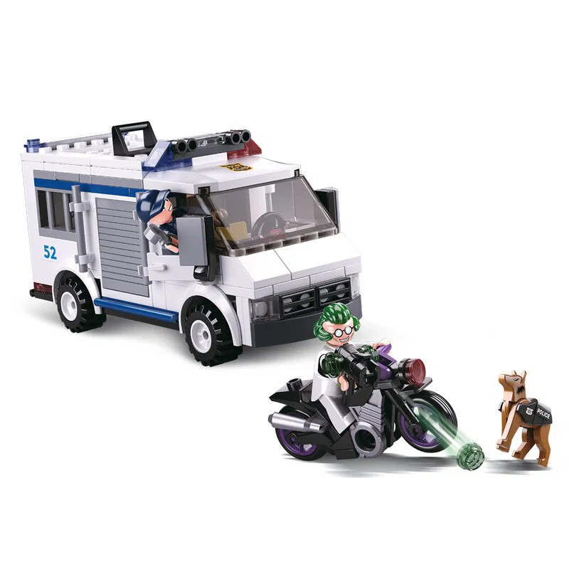 Sluban 0652 - Police Prisoner Transporter - New