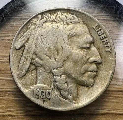 1930-S Buffalo Nickel - Actual Coin Shown - Free Shipping & Tracking INV#124