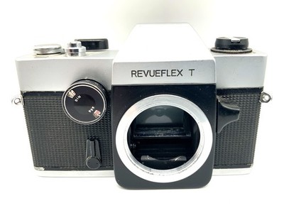 Revueflex T SLR 35mm Analog SLR Camera Body (M42) - Silver - Part Defect