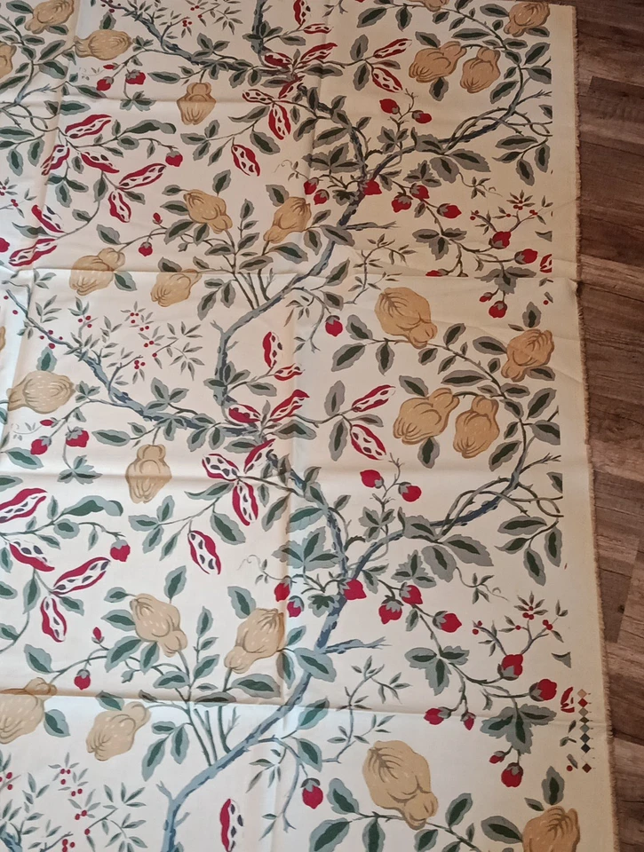 Coupon Tissu d'Éditeur Fleuri Style Anglais  160 x 140 cm  - Photo 3/4