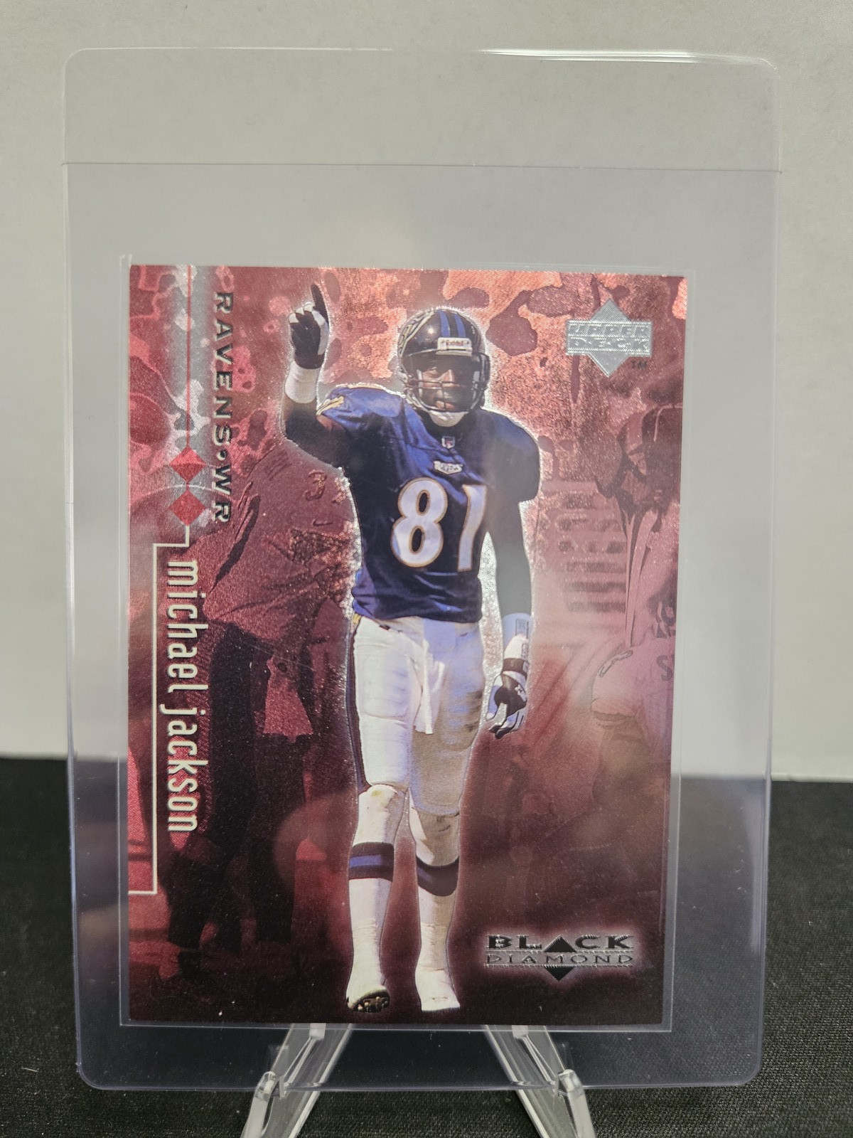 1998 Upper Deck Black Diamond Rookie Edition #9 Michael Jackson Double #/3000