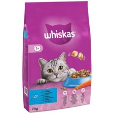 Whiskas Dry 1+ Tuna Cat Dry Food 7kg 5.89 per kilo