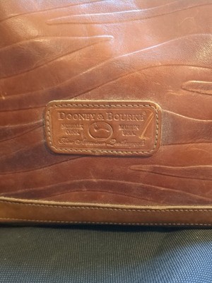 Dooney and Bourke Women's Shoulder Bag Brown Leather