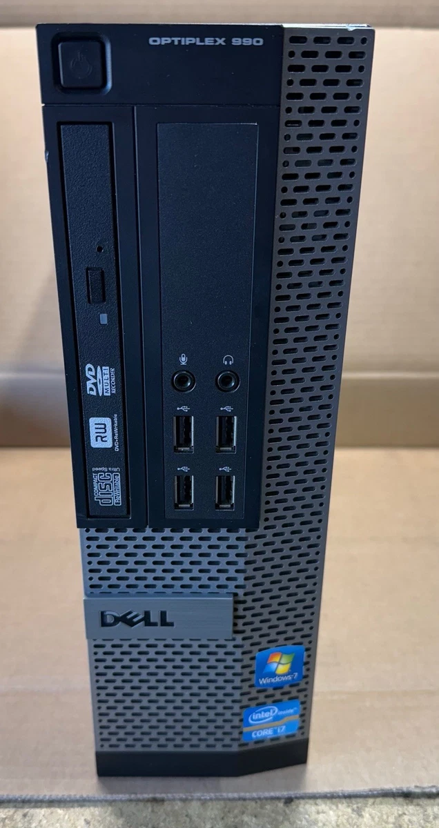 Dell OptiPlex 990 Small Form Factor (SFF) Intel Core i7 2nd Gen