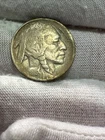 1916 3/4 Horn Rainbow Toned Higher Grade Buffalo Nickel -  Better Date US Coin!