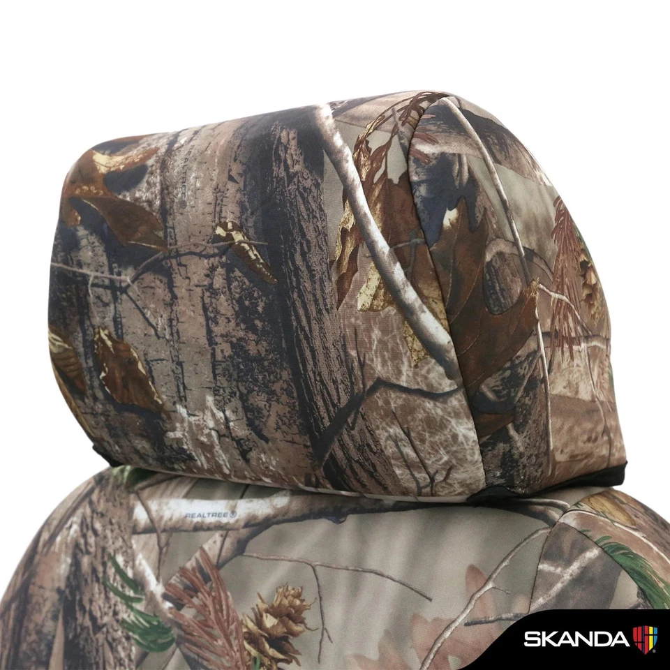 For GMC Sierra 1500 Classic 07 Realtree 1st Row Camo AP Custom Seat Covers Foto 2 de 4