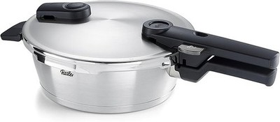 FISSLER Schnellkochtopf VITAQUICK PREMIUM 18 cm 2,5 Liter Edelstahl mattiert