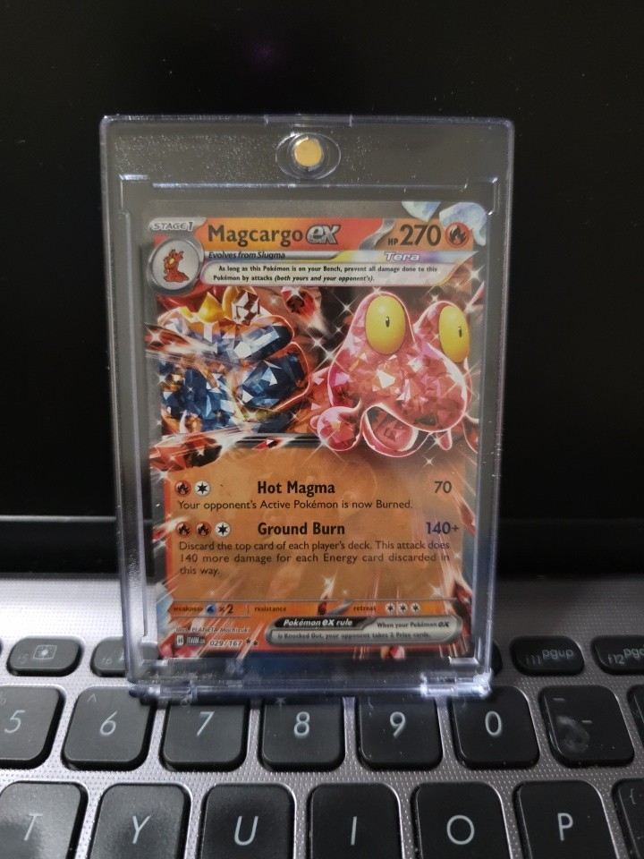 Magcargo Ex 29/167 Pokémon TCG S&V Twilight Masquerade Double Rare Holo NM