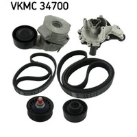 Wasserpumpe + Keilrippenriemensatz SKF Vkmc 34700 FüR CitroëN Ford Peugeot Fiat