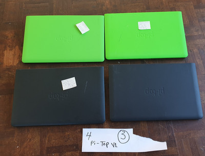 Restposten 4 OF Pi-Top V1 Raspberry Modular Laptop / UNGETESTET / VERKAUFT WIE GESEHEN