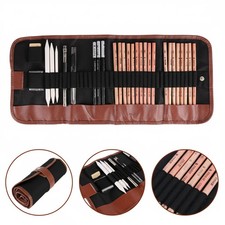 29PCS Professional Drawing Artist Kit Set Pencils And Sketch Charcoal Art Tool
