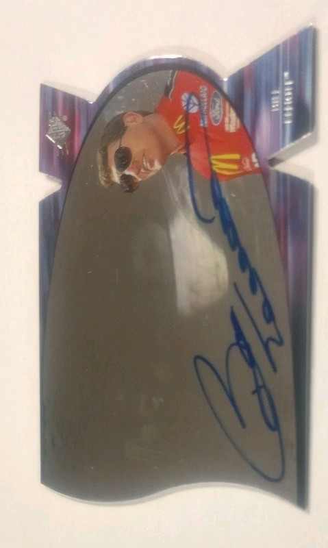  1997 Upper Deck SPx Speed View Bill Elliott Authentic Autograph