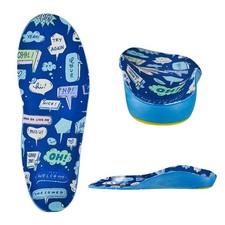 Kids Insoles High Arch Support Over-Pronation Soft PU Foam  Relieve Foot Pain