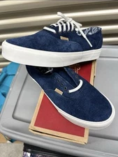 Navy Blue Suede Vans ( Cacti Inside)
