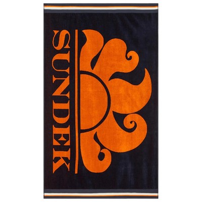 SUNDEK MEERESETUCH CLASSIC LOGO BLAU