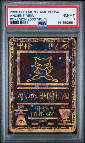 2000 POKEMON GAME MOVIE POKEMON 2000 MOVIE ANCIENT MEW PSA 8