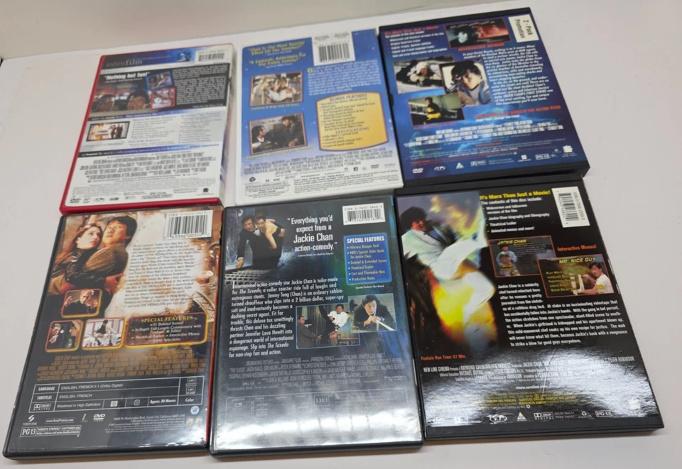 Jackie Chan Movie DVD Lot Of 6 Action Fighting Comedy - Image 4 of 4