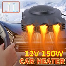 Calentador de coche de 150 W, calentador el ctrico port til, ventilador, desempa