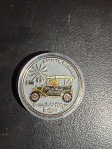 IBEW 57th Reunion Challenge Coin Detroit Michigan Henry Ford Reddy Kilowatt