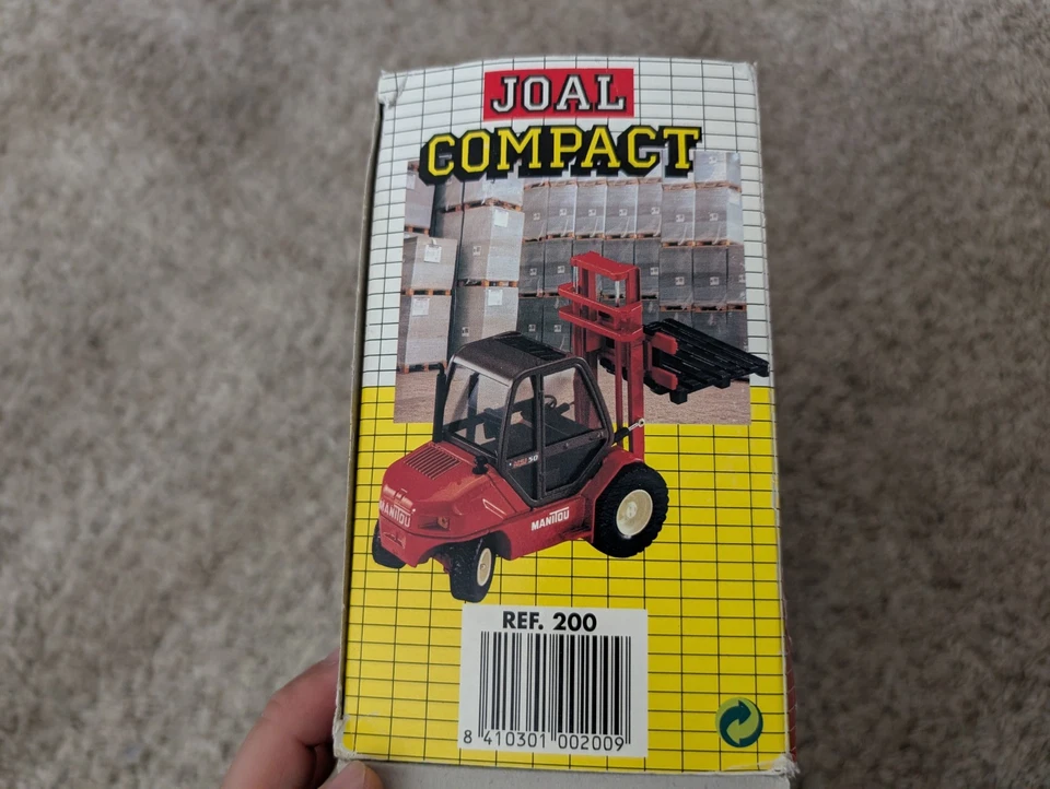 Carretilla elevadora telescópica Joal Manitou MSI 50 rara excavadora, diecast 1/25 Foto 2 de 4