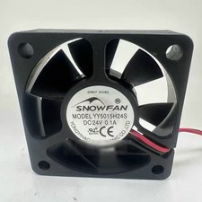 NEW SNOWFAN YY5015H24S 24V 0.1A 2-Wire inverter cooling fan #tr