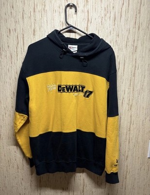 Dewalt x Chase Authentics x Matt Kenseth #17 vintage yellow black hoodie large