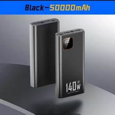 100000mAh Huge Capacity Portable Charger Power Bank 140W Super Fast Charge New M
