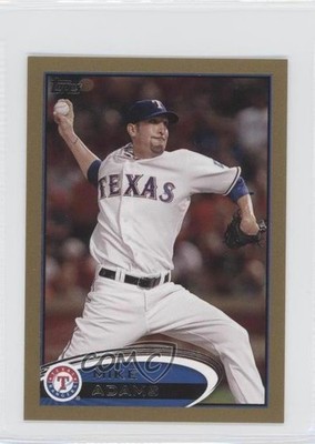 2012 Topps Mini Gold 25/61 Mike Adams #8 h8e