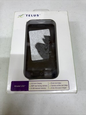 Alcatel Raven LTE 8GB Smartphone - Black  (U50) - New Sealed
