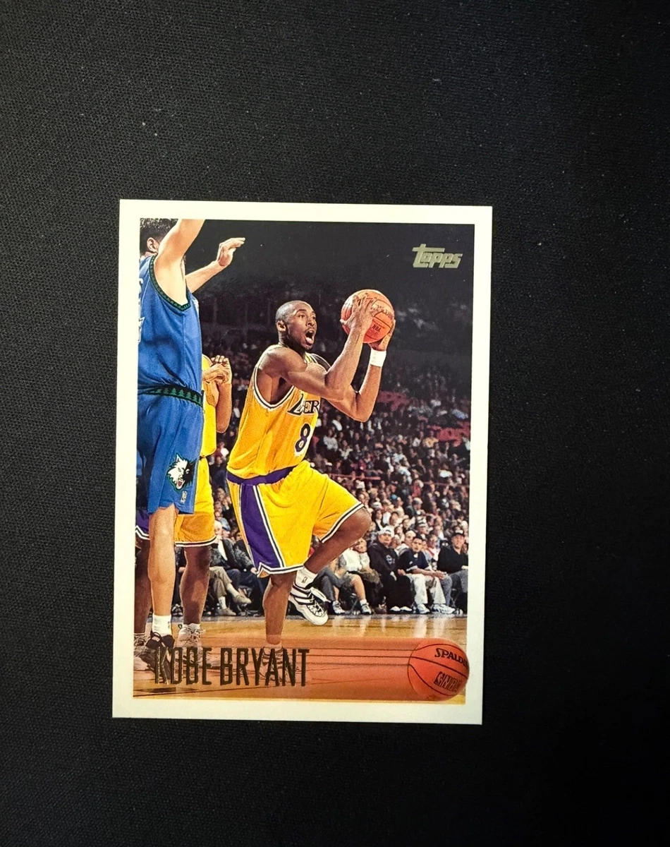 Topps Kobe Bryant Basketball Rookie Sports Trading Cards