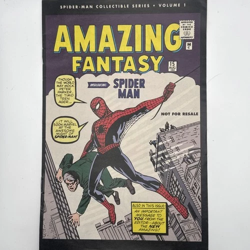 Spider-Man Collectible Series V1 Amazing Fantasy #15 Reprint
