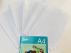 5 Self-adhesive A4 size 34x43cm Plastic Protective Clear Book Contact Cover Wrap
