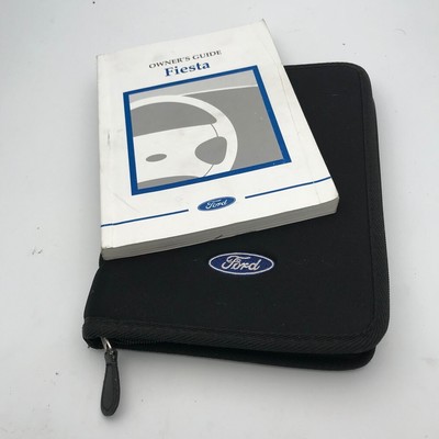 Ford Fiesta Owners Handbook Manual Book Pack 2001 To 2008 | eBay