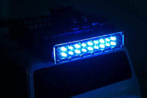 Yeah Racing 1/10 Rock Crawler Super Bright Roof LED Bar White/Blue Light YA-0380 - Image 3 of 3