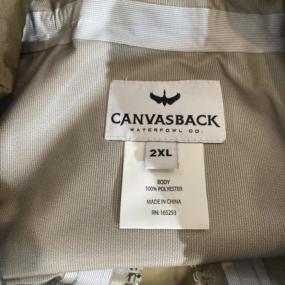 Canvasback Waterfowl Co. Fullbody Wader Size 2XL Boot Sz 14 Brown Brand New - Image 3 of 4