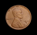 1917-S Lincoln Wheat Cent  UNC