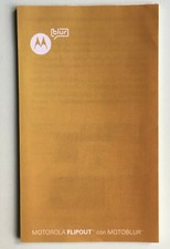 MOTOROLA FLIPOUT Guida rapida in italiano
