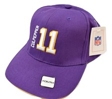 NFL Youth Boys Minnesota Vikings Dante Culpepper Vintage Strapback Hat Cap New