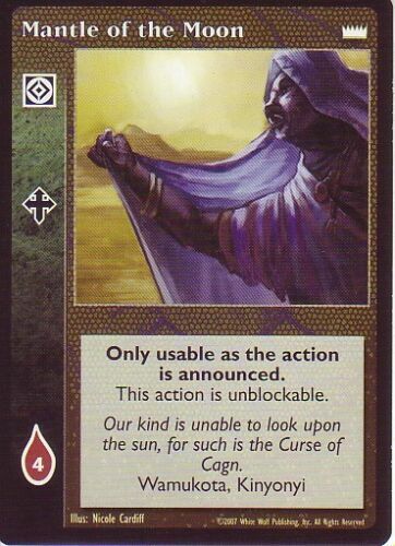 Mantle of the Moon x4 VTES JYHAD LotN