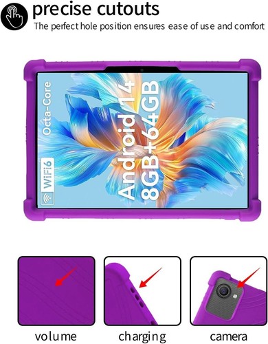 10.1-inch Tablet Case for Okaysea/BYYBUO/Qunyico/Moderness/Plimptom/apolosign - Picture 8 of 32
