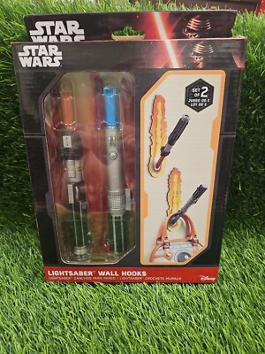 Disney Star Wars Lightsaber Wall Hooks. New