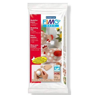 STAEDTLER  FIMO  air basic Modelliermasse, lufthärtend, 500g, haut