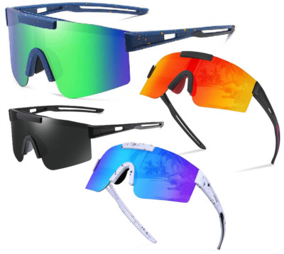 Outdoor Sport Radfahren Fahrrad Laufen Sonnenbrille UV400 Gläser Goggle Brille Eyewear