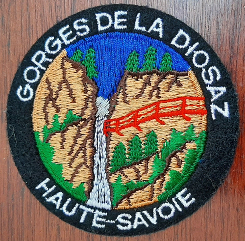 Patch AIME SAVOIE Ski Montagne Insigne écusson tissu ORIGINAL
