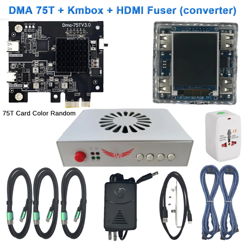DMA Bundle | 75t DMA Card + 6th Gen HDMI Fuser + Kmbox Net