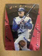 1997 Pinnacle Certified Red Jim Edmonds #100
