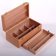 HOLZ UTENSILIENKOFFER | Malkoffer Aufbewahrung