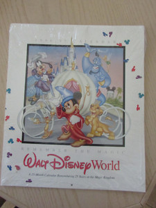 WALT DISNEY WORLD 1996-97 Calendar, new