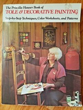 PRISCILLA HAUSER 1977 TOLE DECORATIVE SIGNED MULTI PATTERN PAINTING BOOKLET