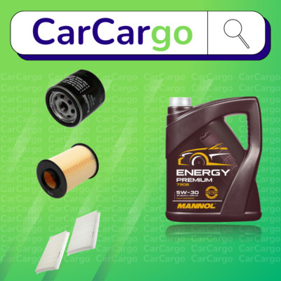 SERVICE KIT FOR Volvo S40 1.8 Petrol 2004-2010 OIL AIR CABIN Engine Oil 5W-30